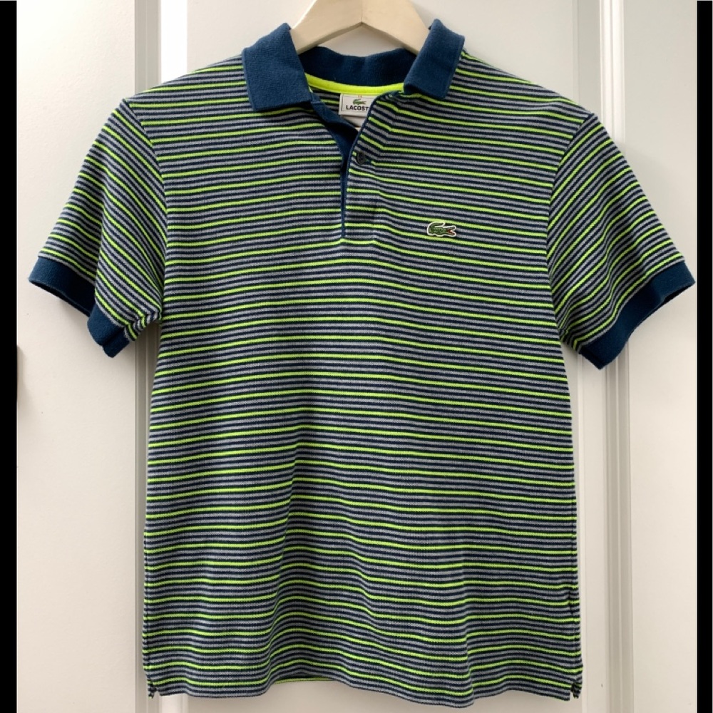Authentic Lacoste Kids Pique Polo Shirt